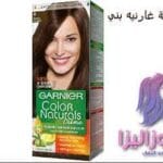 غارنيه صبغة شعر بني