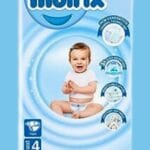 مولفيكس حفاضات أطفال (رقم 4) 58حفاضة *3