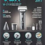 VGR ماكينة حلاقة موديل v-210 رجالي 3*1