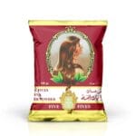 خمس خمسات حنة شعر بني فاتح 100جرام