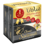 سافانا صابون حمام 110جرام عرض 4 قطع