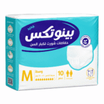 بينوتكس حفاضات كبار السن شورت ميديم 10حفاضة